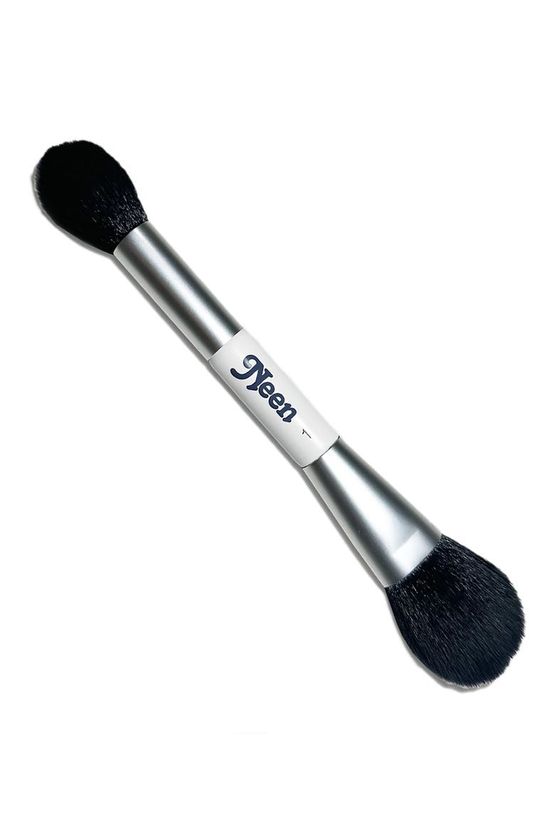 Dual-Ended Cheek & Face Brush, Main, color, DUO CHEEK FACE