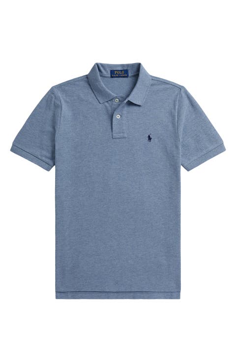 Kids' Cotton Mesh Polo (Big Kid)