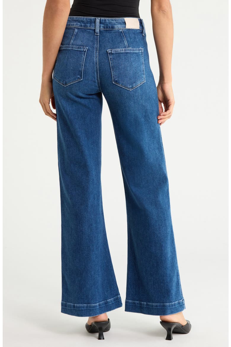 Leenah Patch Pocket Wide Leg Jeans, Alternate, color, HANCOCK