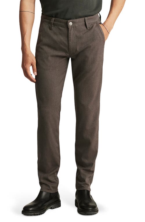 Mavi Jeans Milton Slim Fit Twill Pants In Brown
