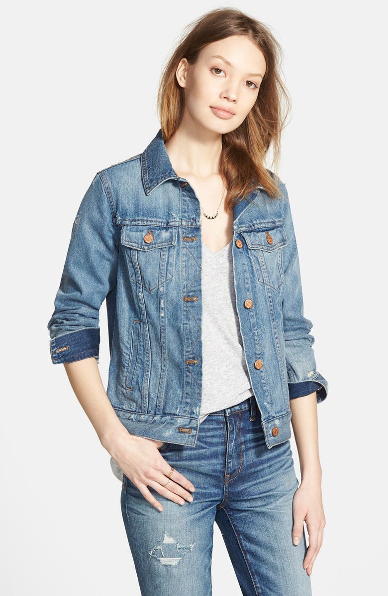 Madewell Denim Jacket, Main, color, 