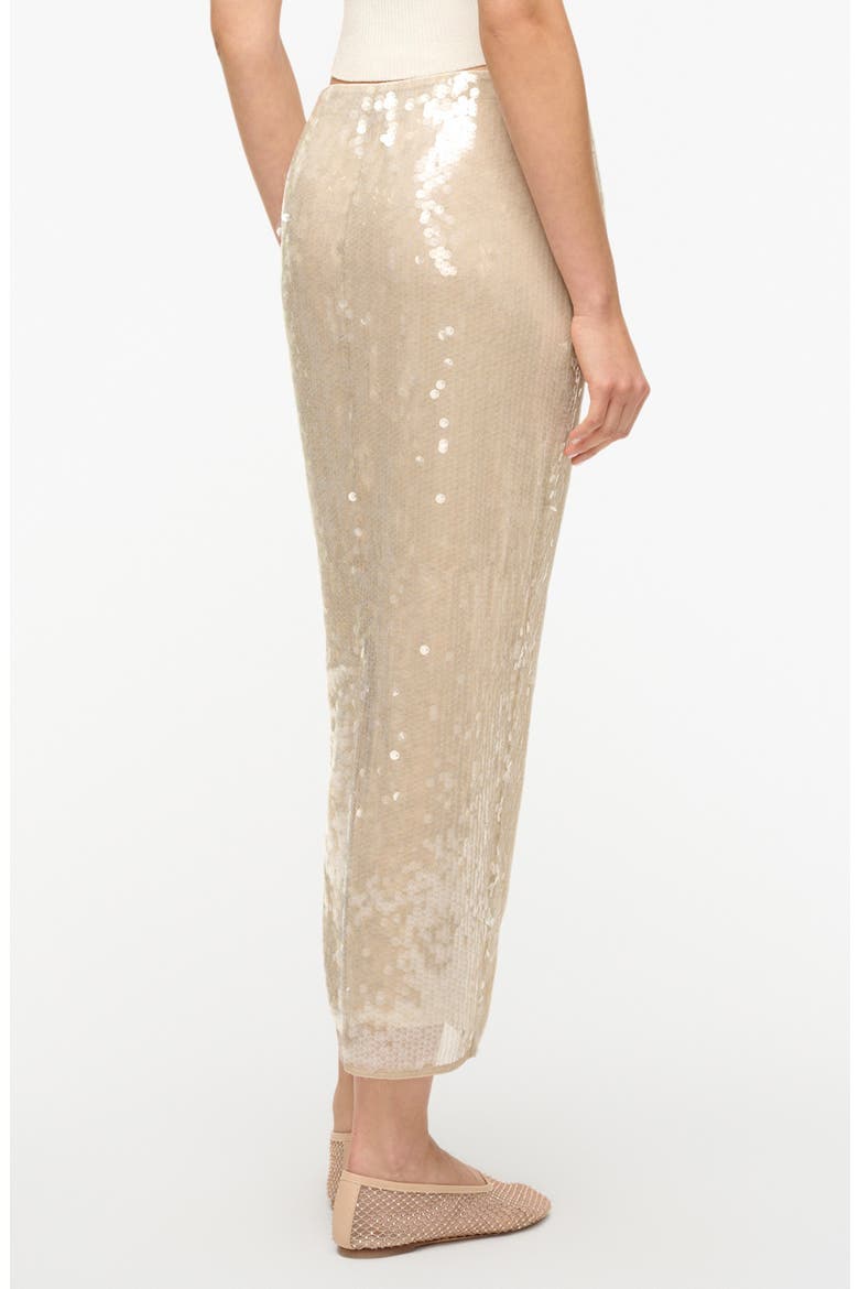 Casey Sequin Skirt, Alternate, color, MOON