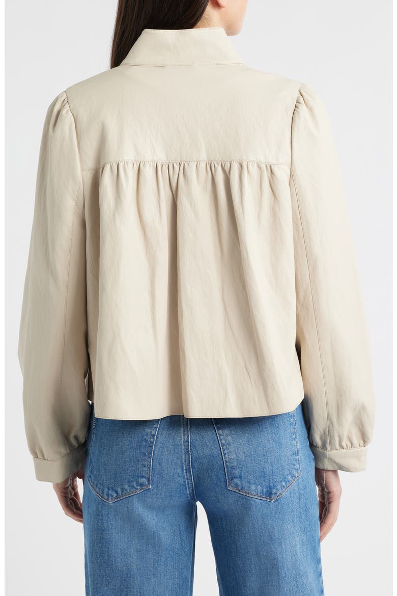 Cropped Water Resistant Jacket, Alternate, color, NEUTRAL
