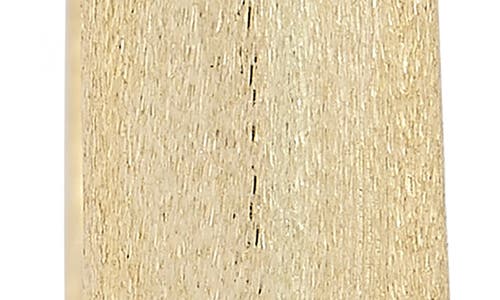 Ember Fine Jewelry 14k Gold Satin Square Hoop Earrings In Gold