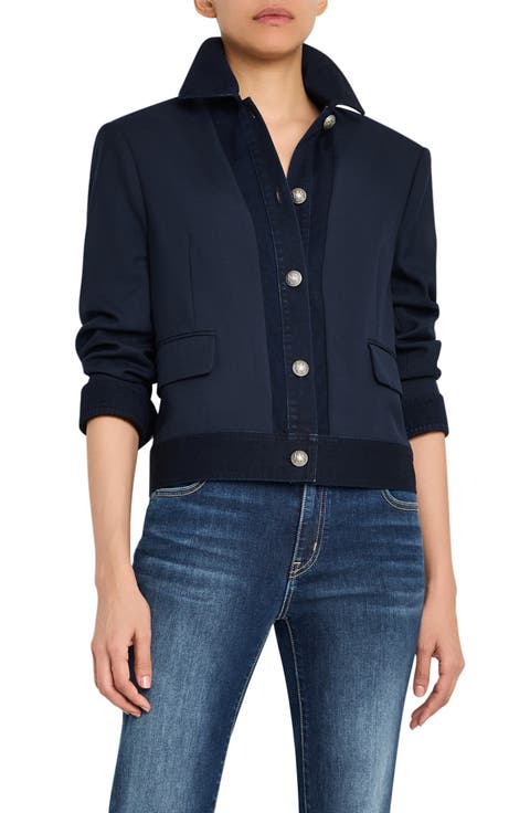 Pippa Twill & Denim Jacket