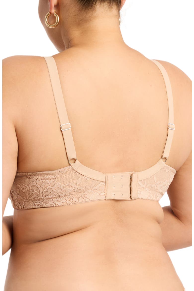 Dream Wireless T-Shirt Bra, Alternate, color, SAND