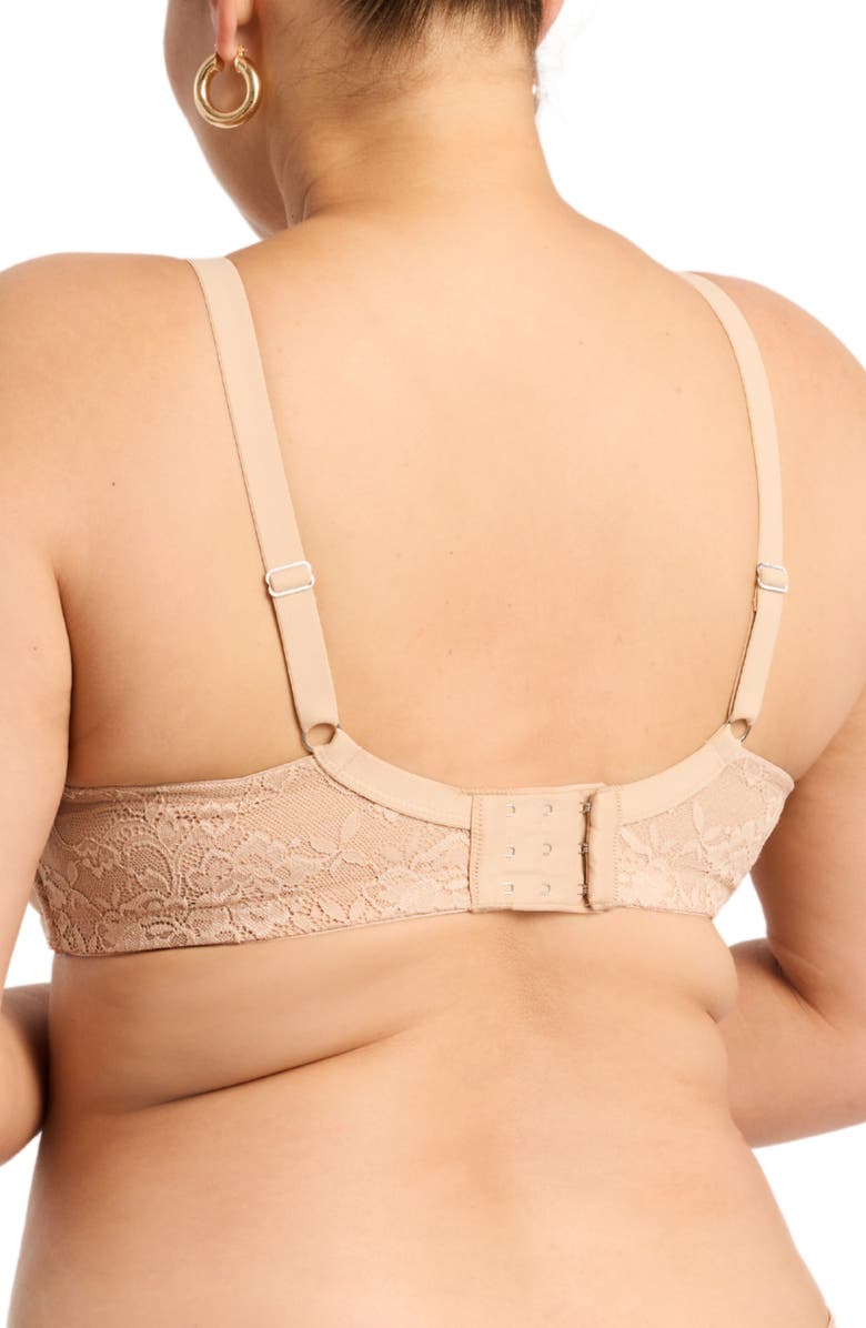 Montelle Intimates Dream Wireless T-Shirt Bra, Alternate, color, Sand