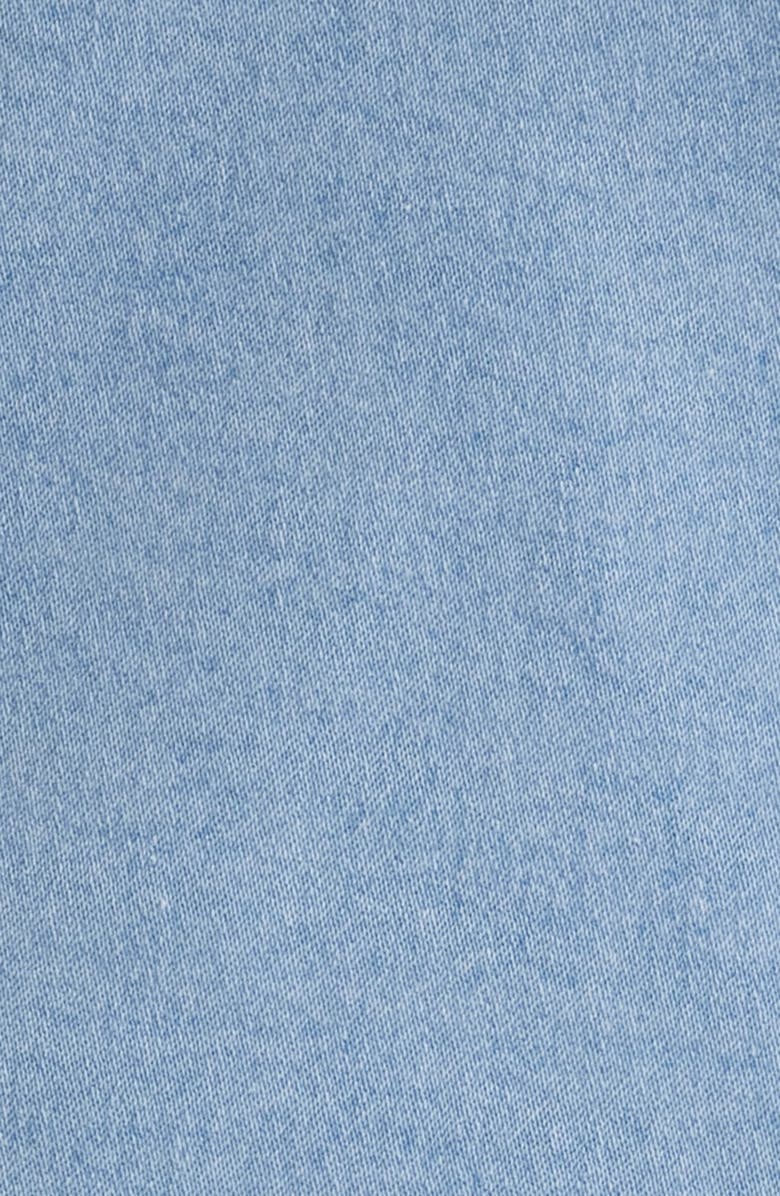 Anne Klein Notch Collar Denim Blazer, Alternate, color, 