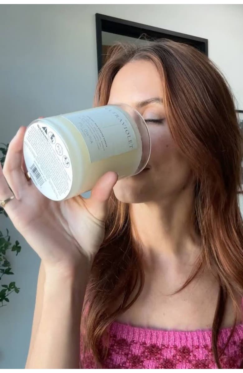 Pillowpia Ultraviolet Candle, Alternate, color, Ultraviolet 11 Oz