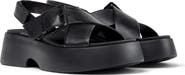 Camper Tasha X-Strap Platform Sandal