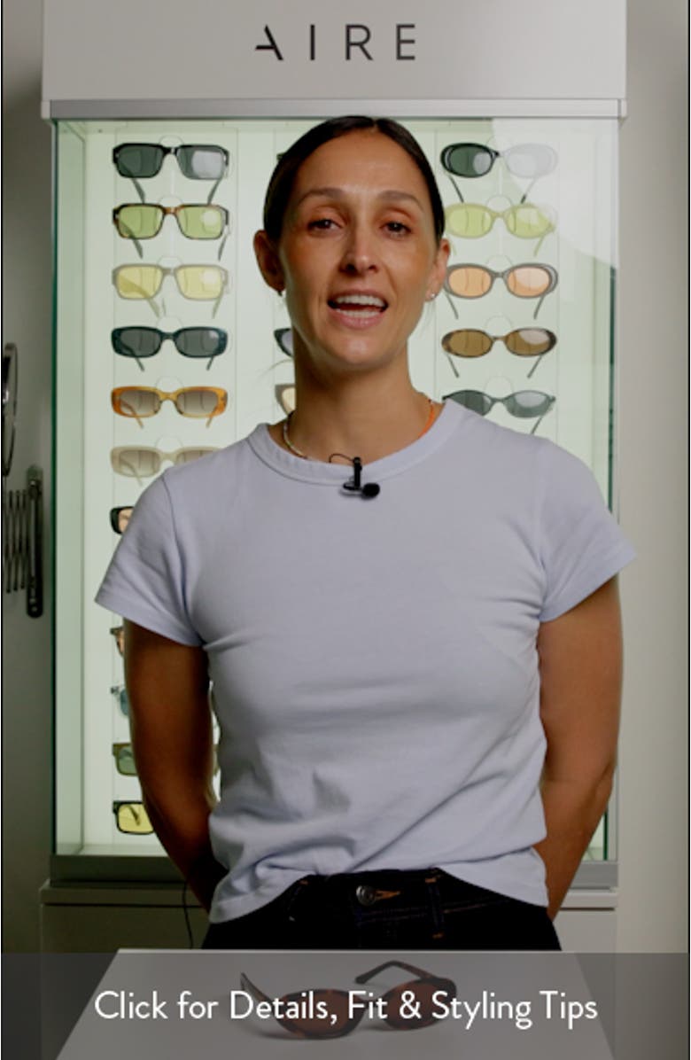 Fornax 53mm Oval Sunglasses, sales video thumbnail