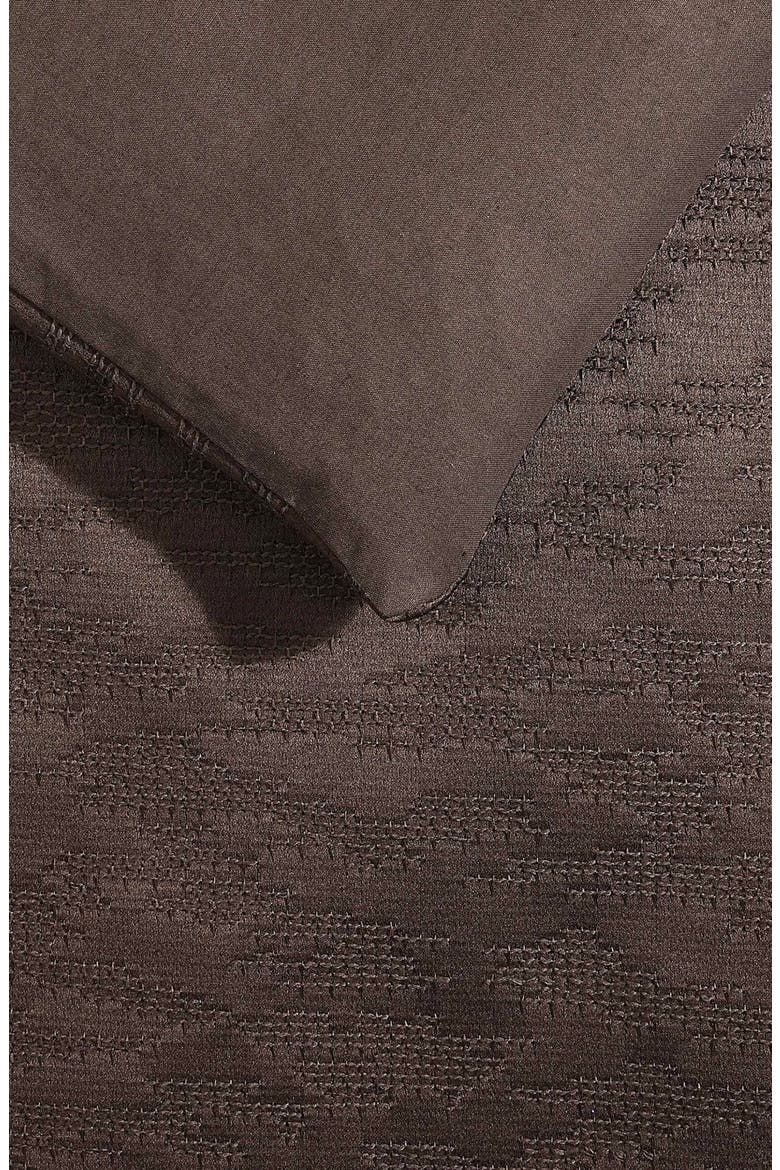 Illusion 3-Piece Comforter & Shams Set, Alternate, color, BITTERSWEET BROWN