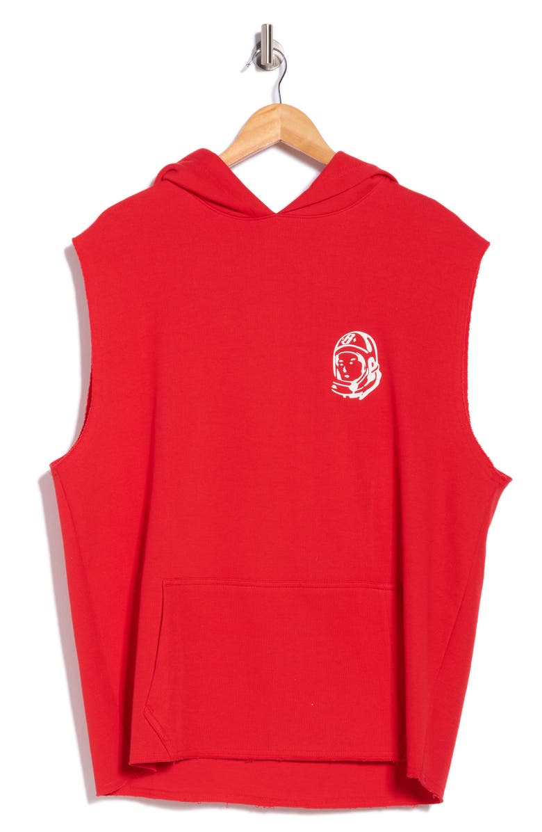 Billionaire Boys Club BB Space Sleeveless Pullover Hoodie, Alternate, color, Red