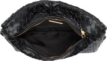 Woven Hobo Shoulder Bag