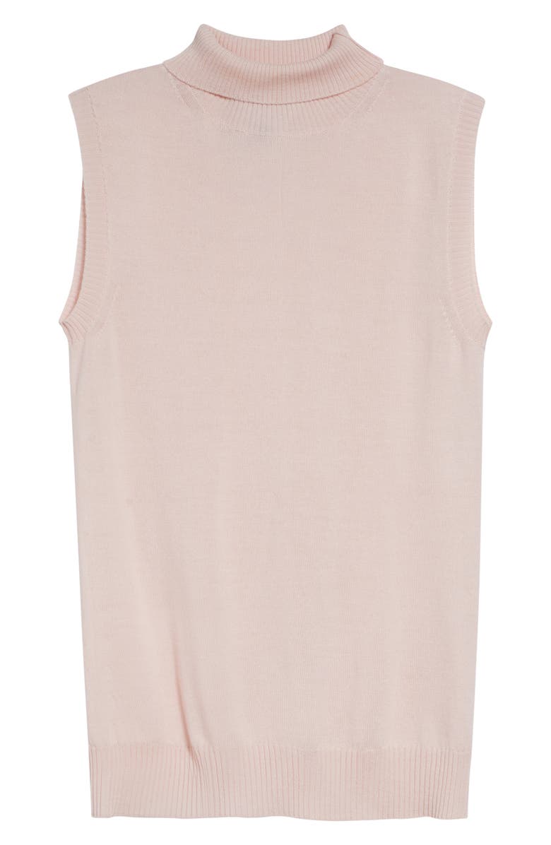 SPORTMAX Eschimo Sleeveless Wool Turtleneck Sweater, Main, color, 