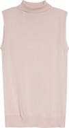 SPORTMAX Eschimo Sleeveless Wool Turtleneck Sweater