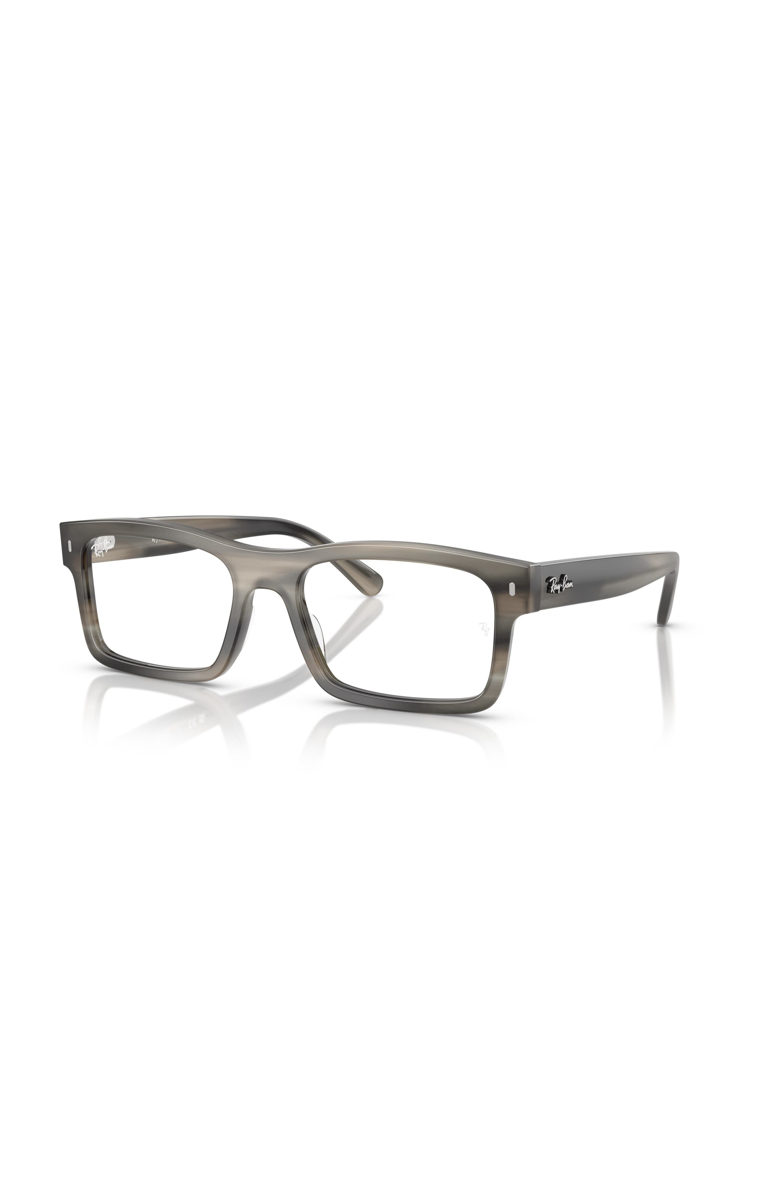 Ray-Ban 54mm Rectangle optical glasses in Tortoise at Nordstrom