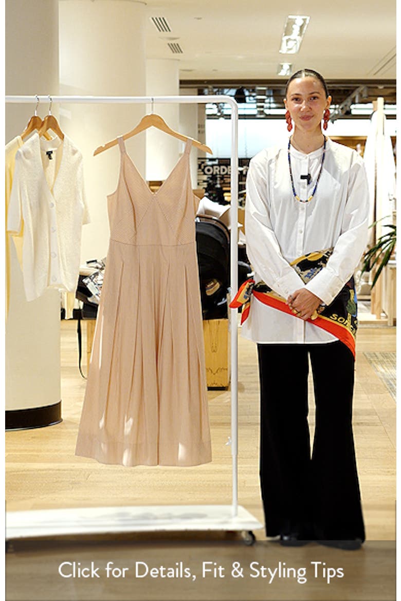 V-Neck Midi Dress video