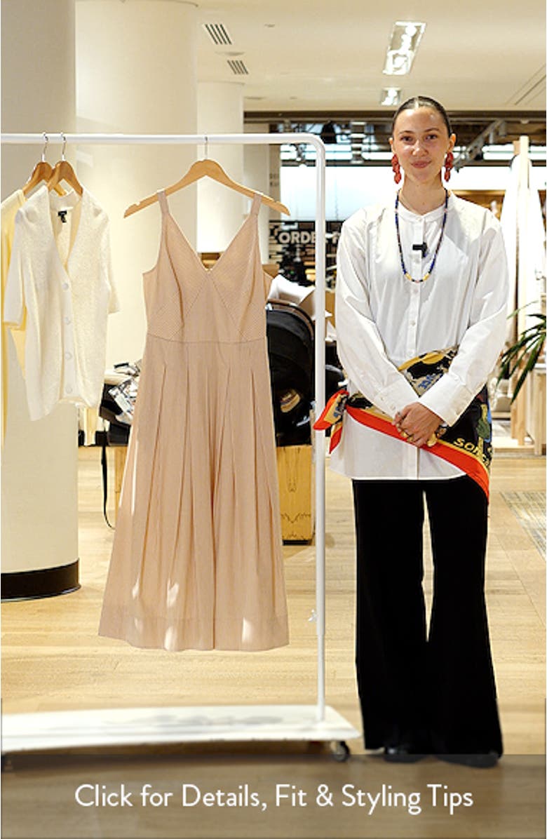 V-Neck Midi Dress, sales video thumbnail