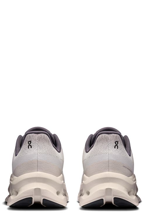 On Low Top Sneakers Perforated Upper In Rock/ivory