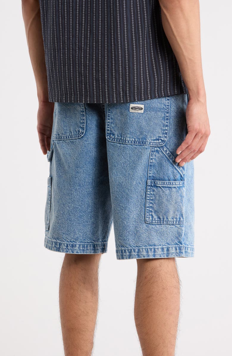 Billabong Bad Dog Cotton Denim Carpenter Shorts, Alternate, color, 