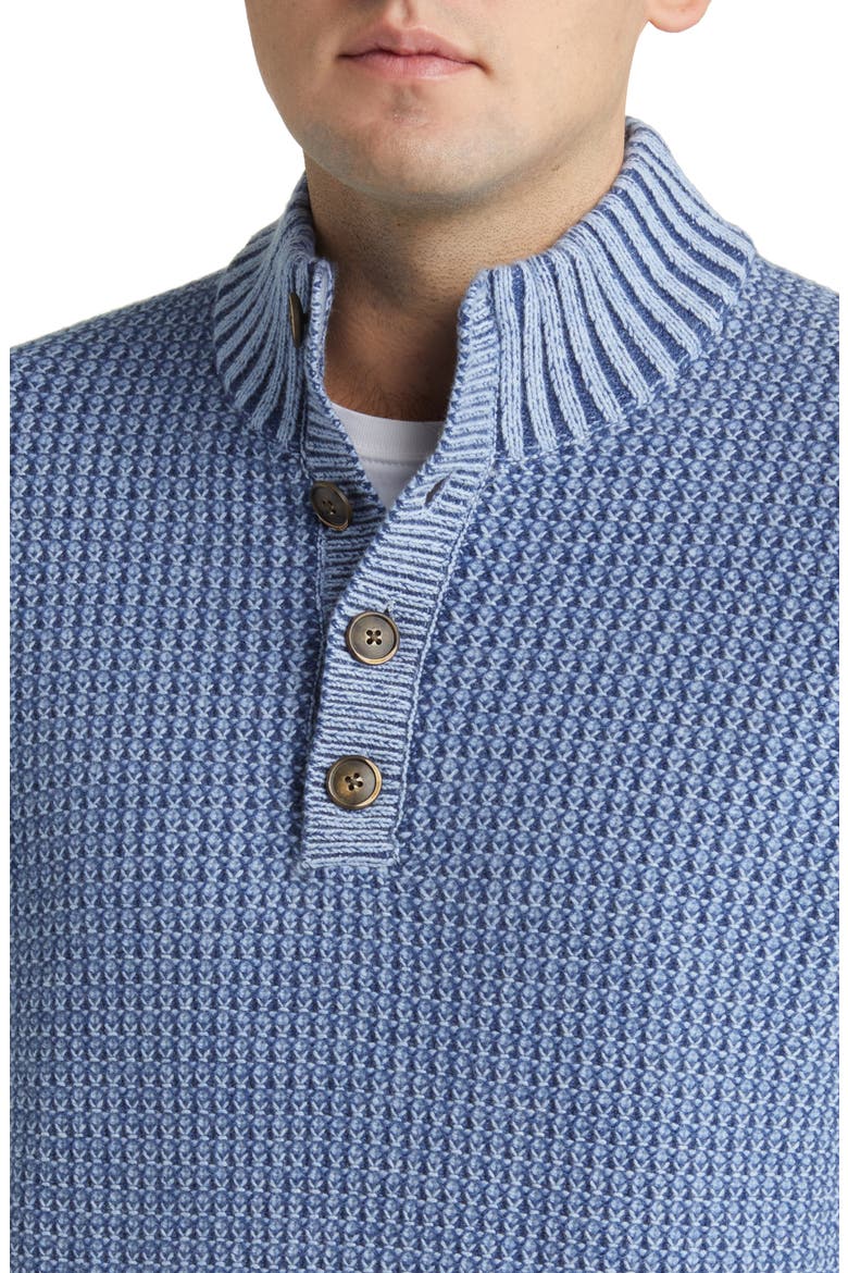 Crescent Cove Merino Wool Blend Sweater, Alternate, color, CHAMBRAY BLUE