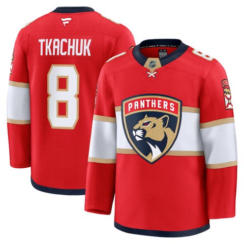 Men's Fanatics Brady Tkachuk Red Florida Panthers Home Premium Jersey