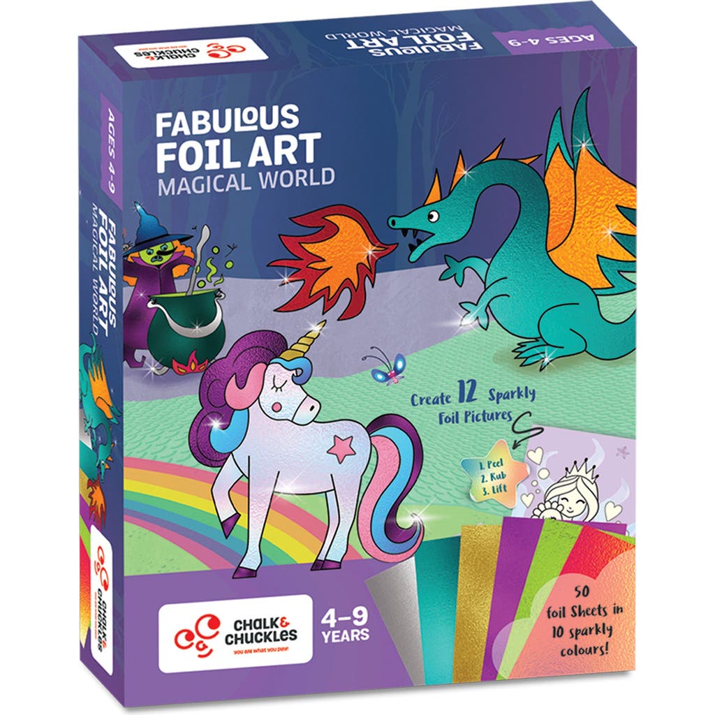 Chalk & Chuckles Fabulous Foil Art-Magical World  product