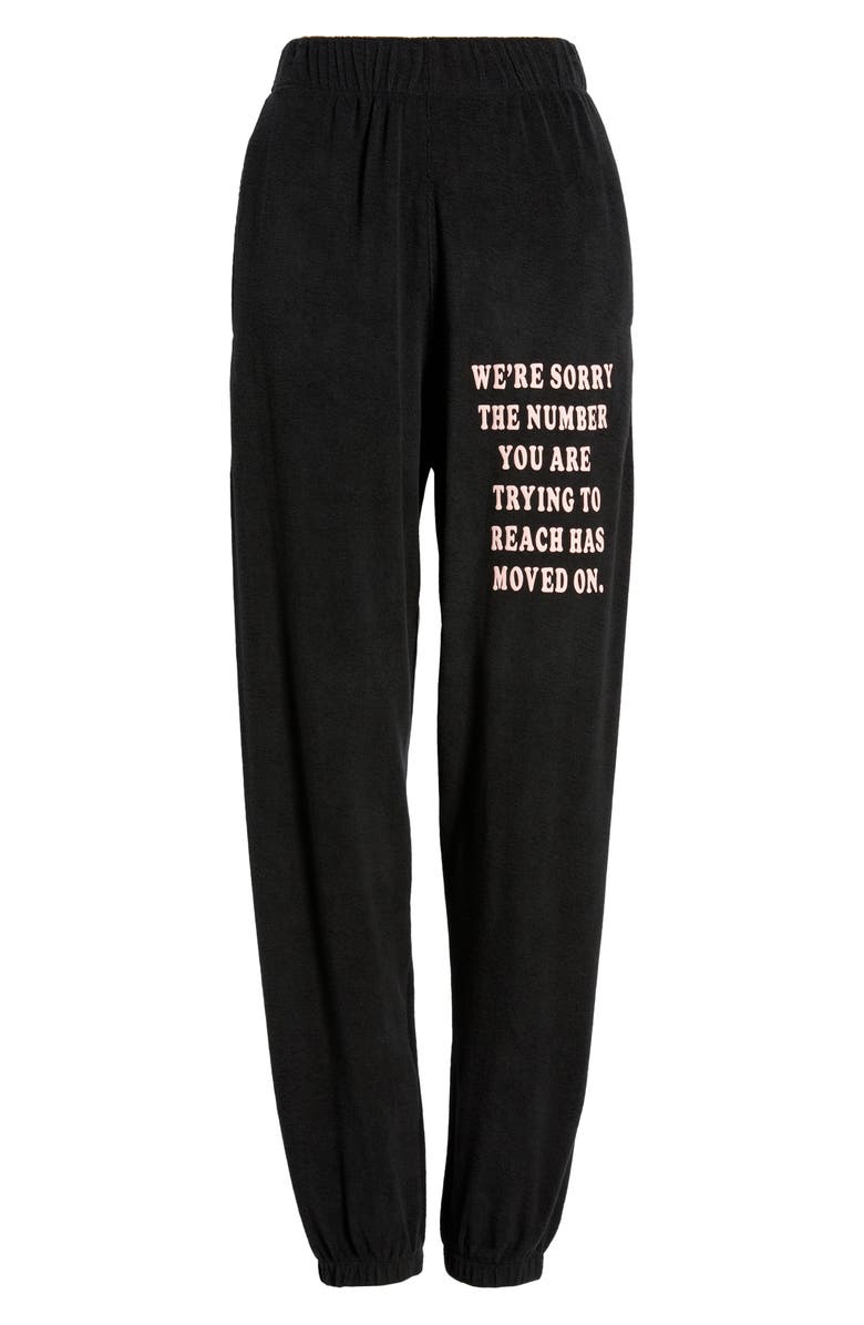 BOYS LIE 1-800 Boys Lie Mac Slim Brushed Terry Joggers, Alternate, color, Black