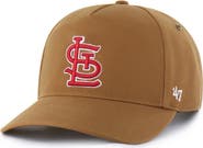 CARHARTT X 47 Men's Carhartt x '47  Brown St. Louis Cardinals Hitch Adjustable Hat