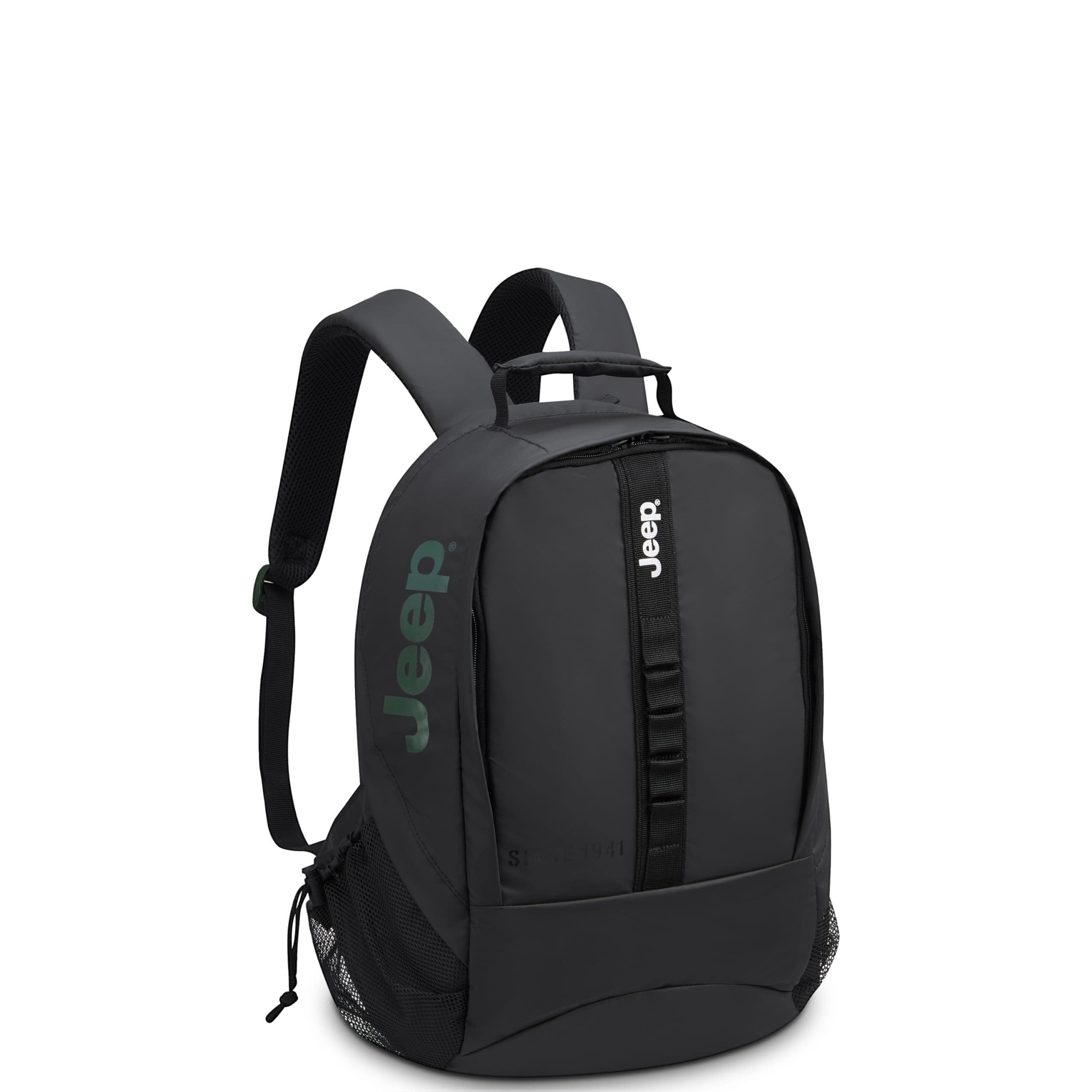 JEEP JS011B 15.6" Laptop Laptop Travel Backpack, Main, color, Black