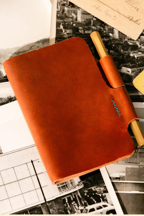 The Companion Butterfly Close Pocket Leather Journal