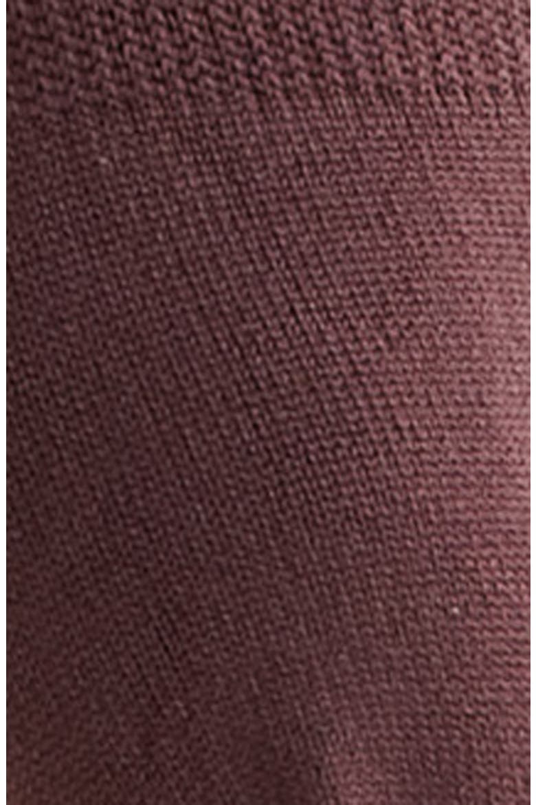 Assorted 3-Pack No-Show Sneaker Socks, Alternate, color, BURGUNDY FUDGE