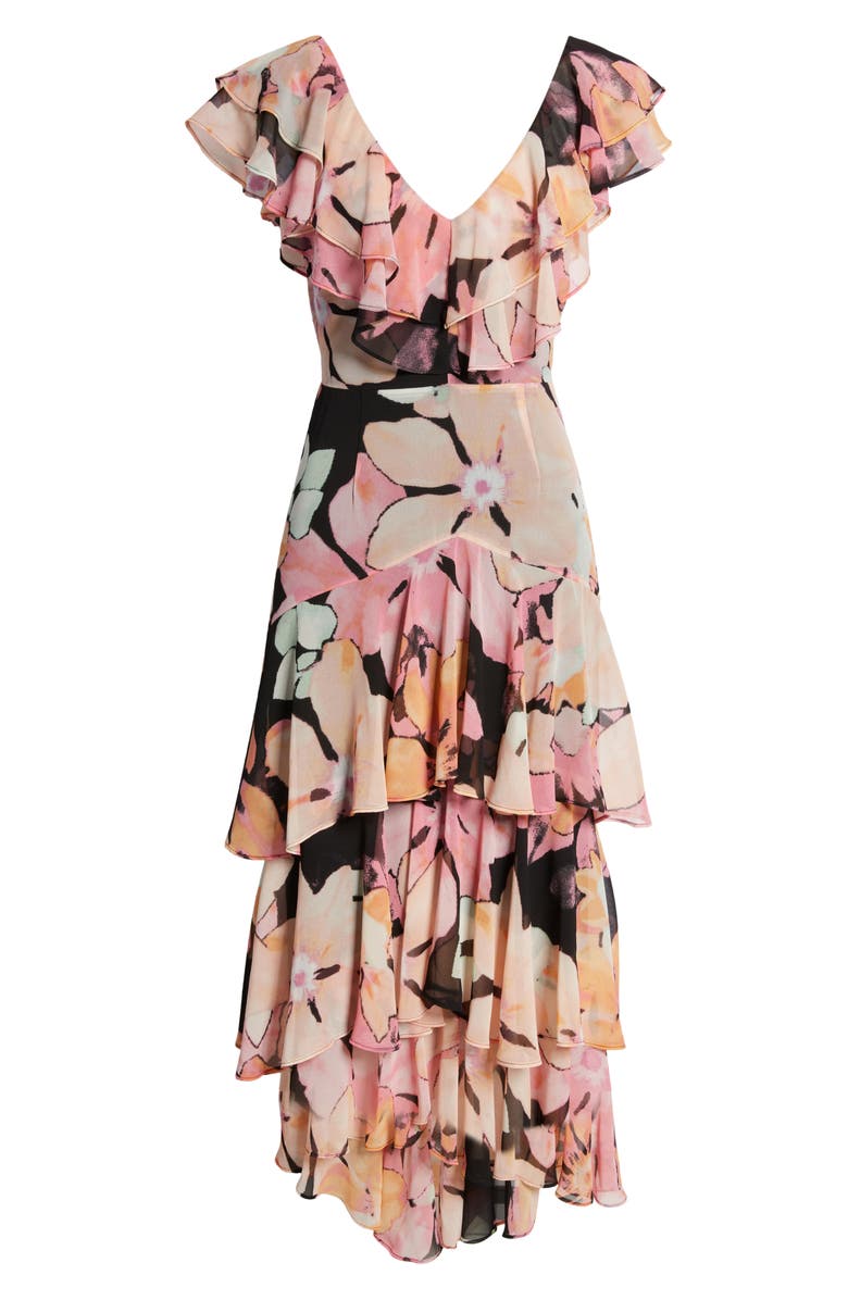 WAYF Chelsea Tiered Ruffle Maxi Dress, Alternate, color,