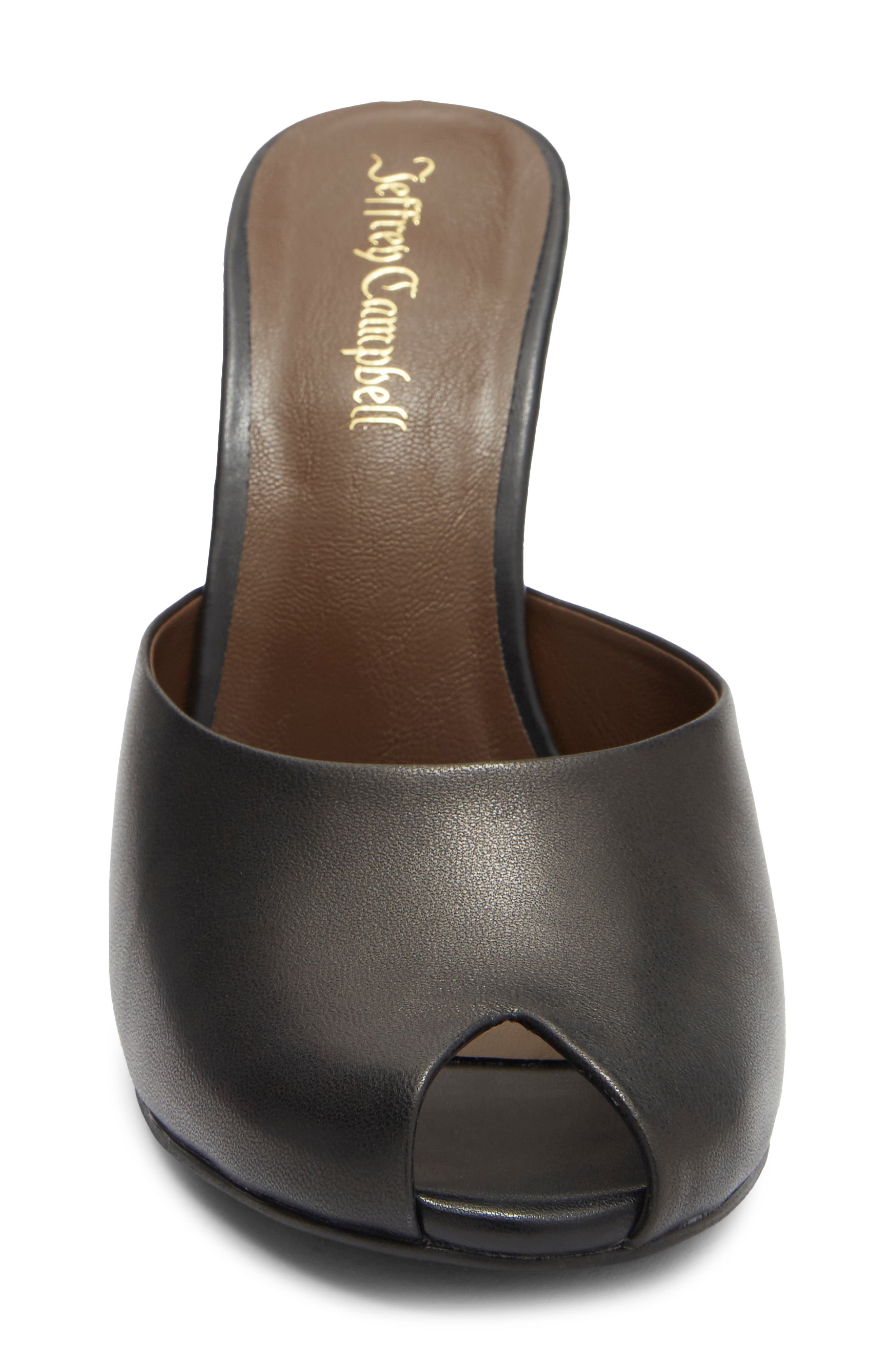 Fresa Peep Toe Sandal, Alternate, color, BLACK