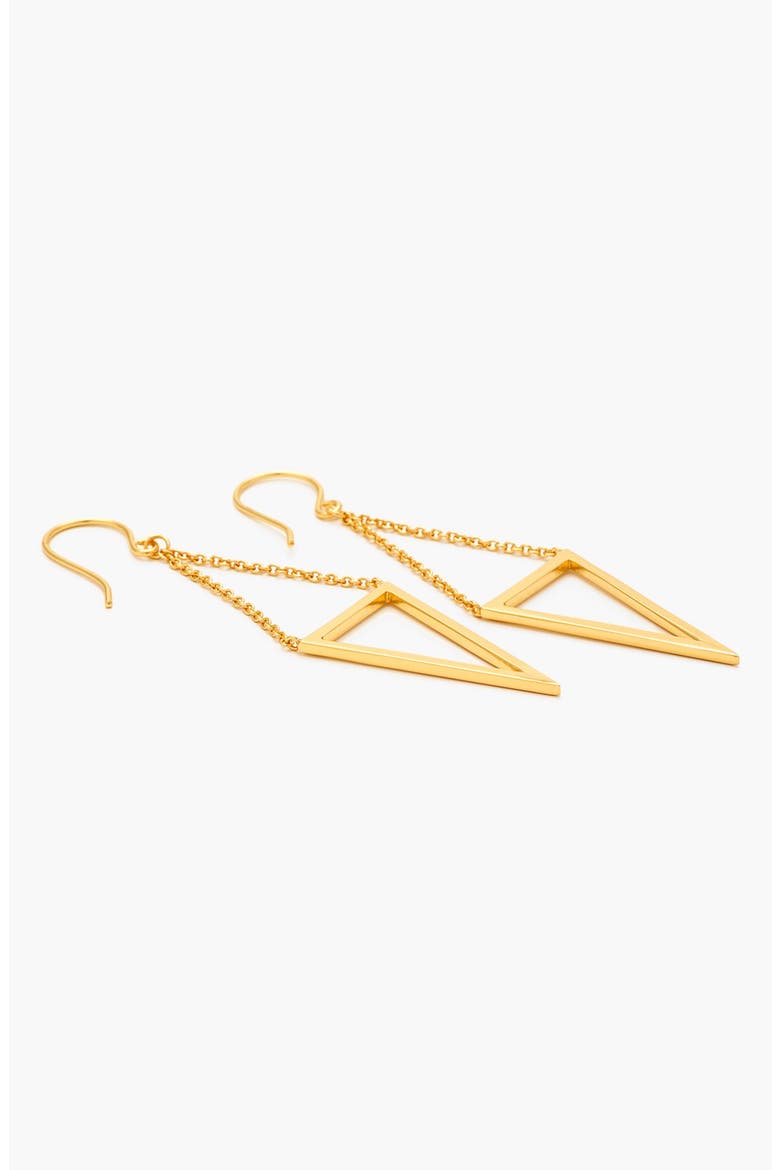 'Mika' Cutout Drop Earrings, Alternate, color, GOLD