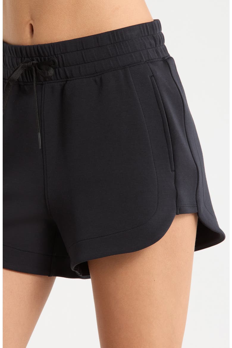 Dreamweave™ Retro Shorts, Alternate, color, BLACK
