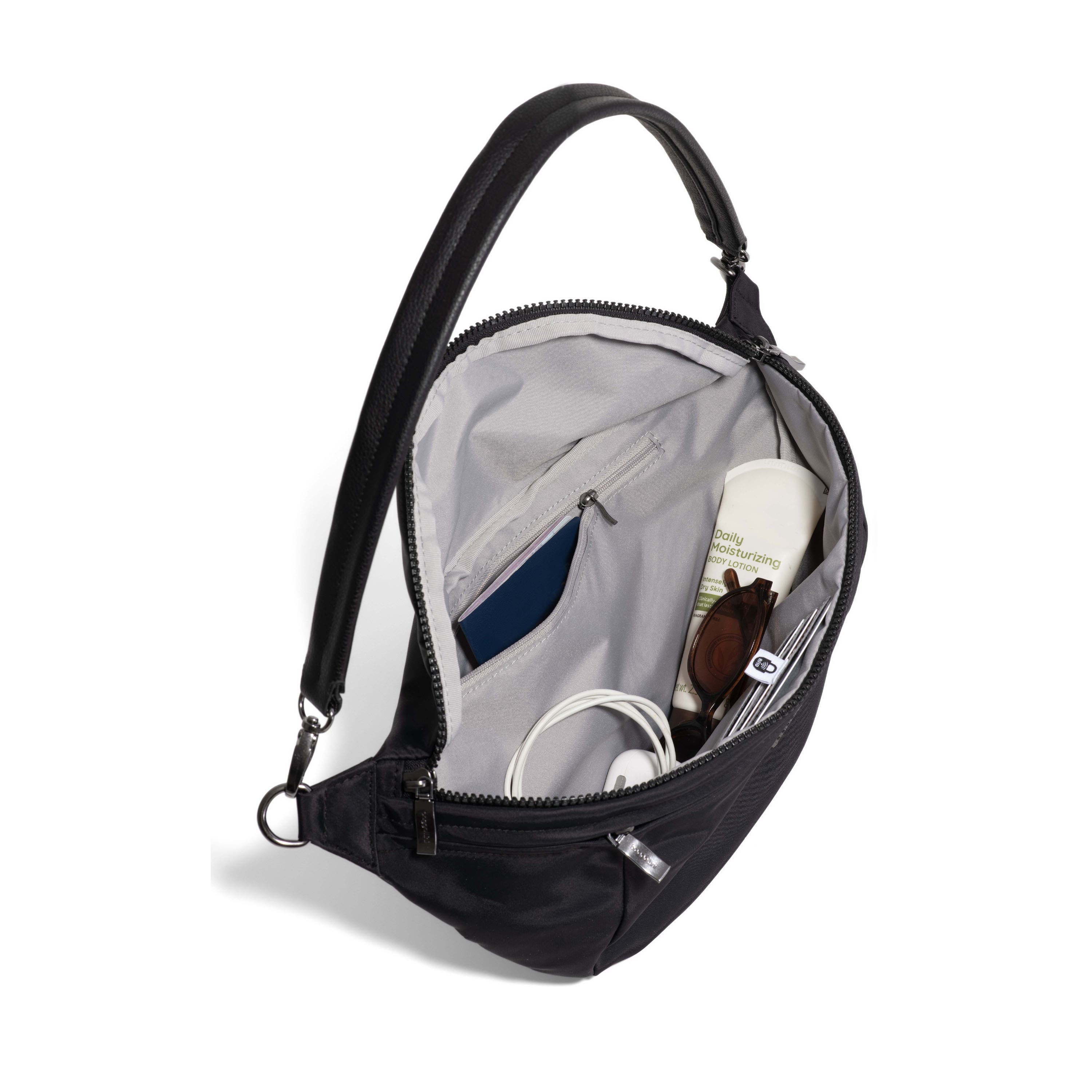 BAGGALLINI Stanton Crossbody Bag, Alternate, color, Black Twill