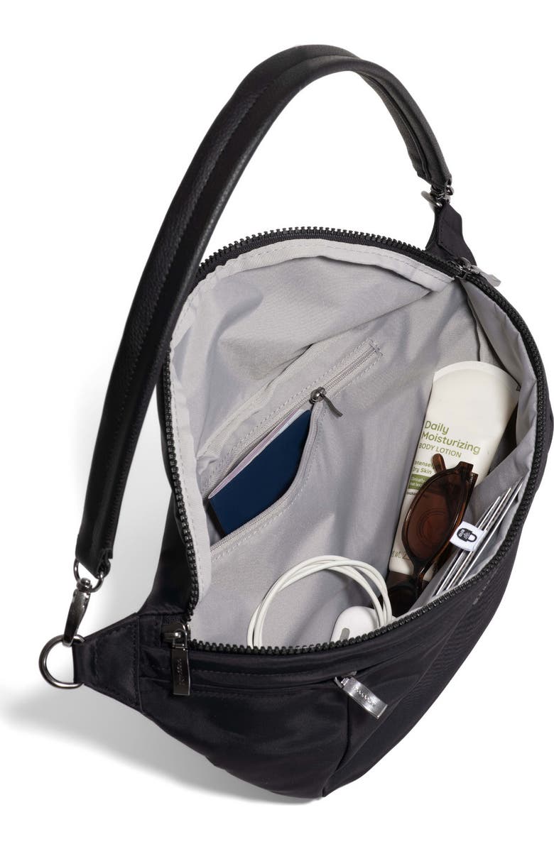 BAGGALLINI Stanton Crossbody Bag, Alternate, color, Black Twill