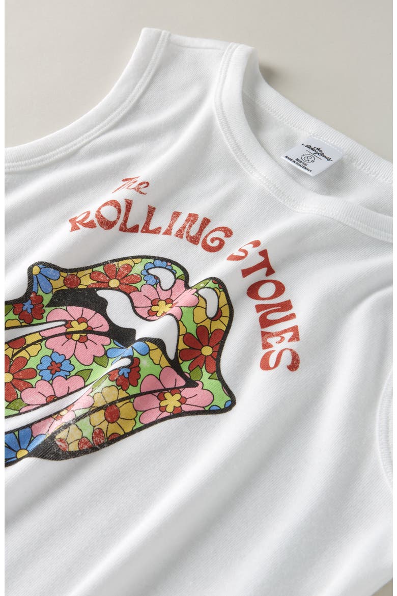 Kids' Graphic Tank, Alternate, color, WHITE GROOVY STONES TONGUE