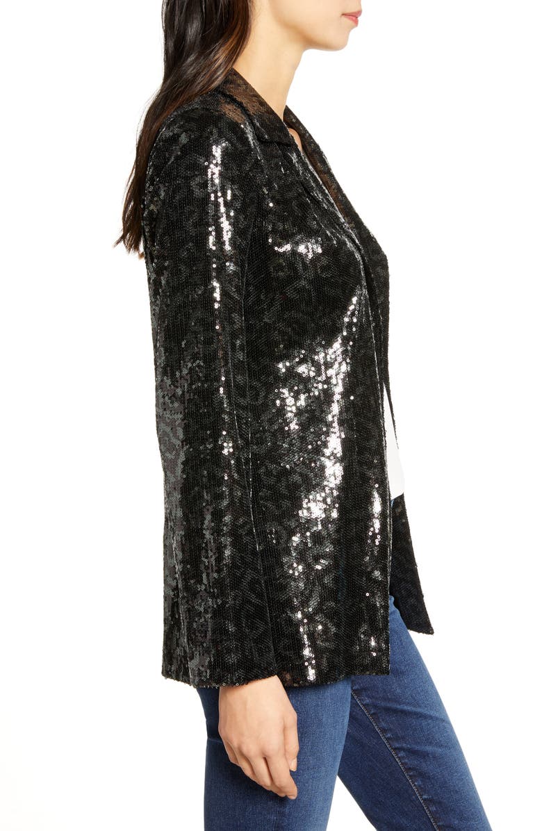 Chelsea28 Sequin Blazer, Alternate, color, 