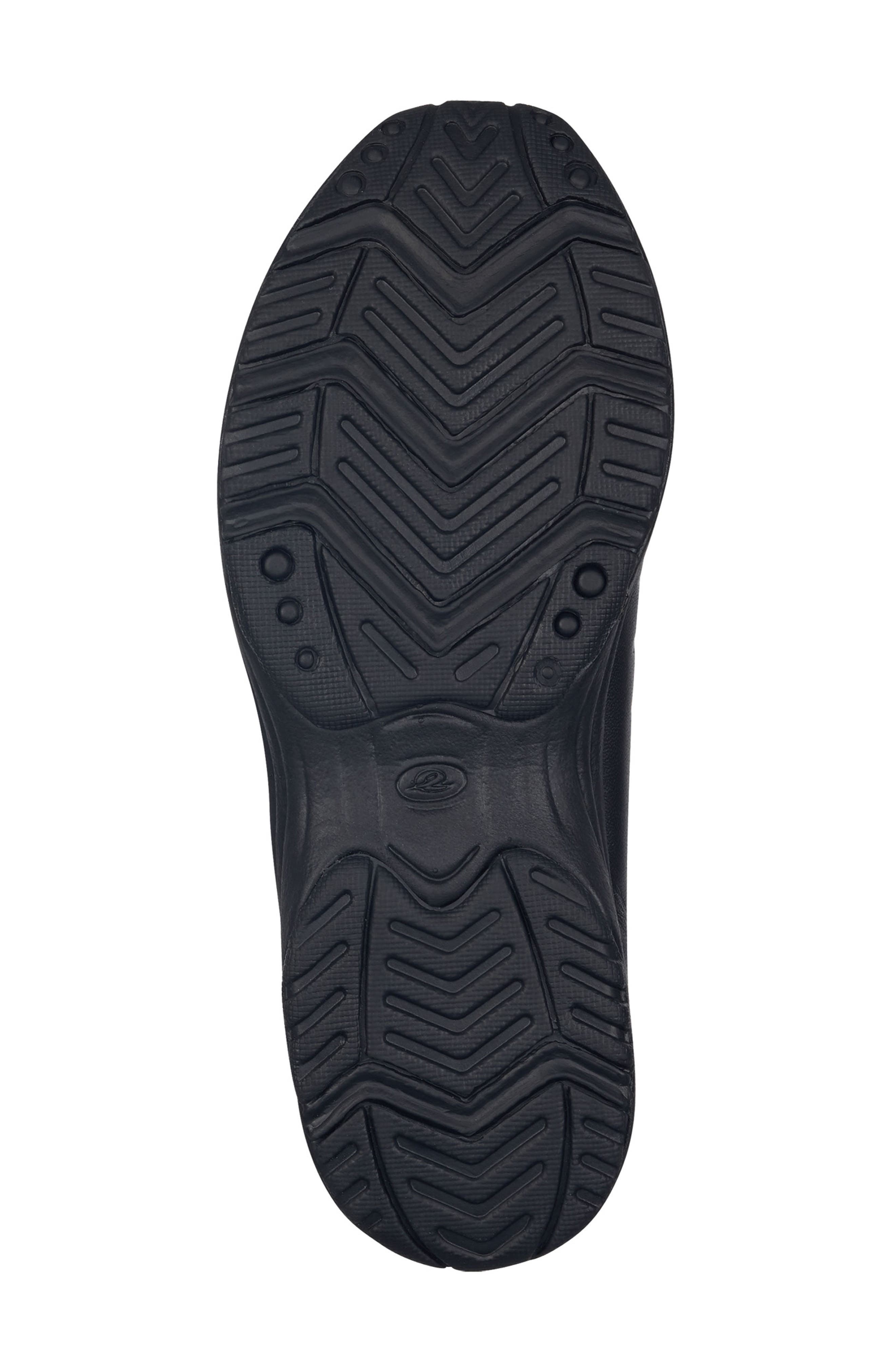 Easy Spirit Traveltime Clog Sneaker, Alternate, color, Black Leather