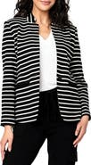 GIBSONLOOK Stripe Knit Blazer