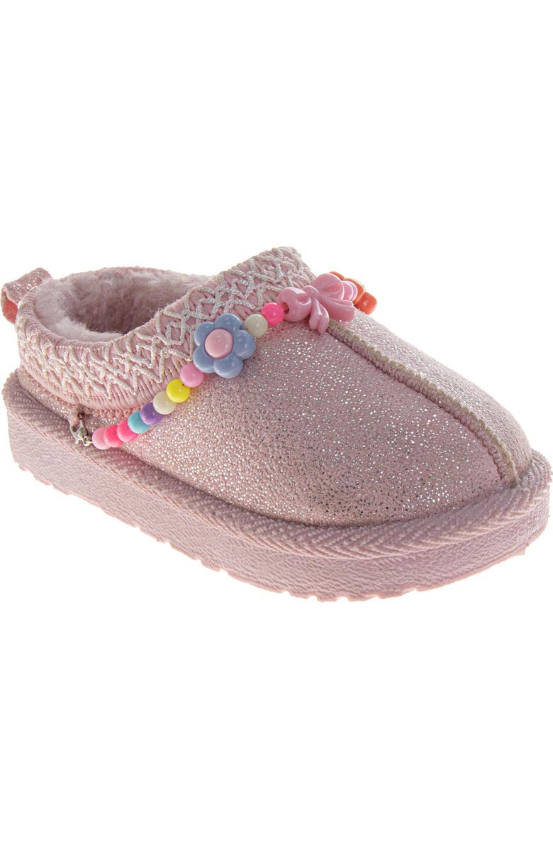JOSMO Kids' Sparkly Scuff Slipper, Main, color,