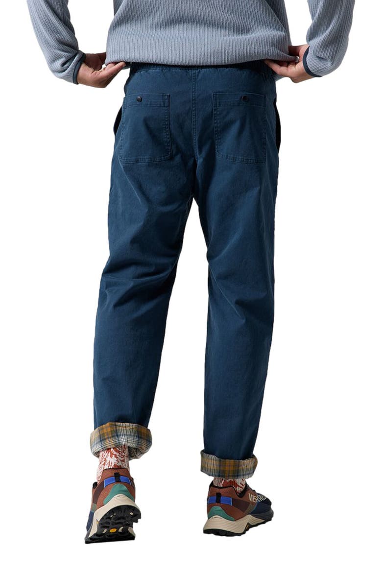Venture Daily Flannel Lined Pant - Men's, Alternate, color, Midnight Blue