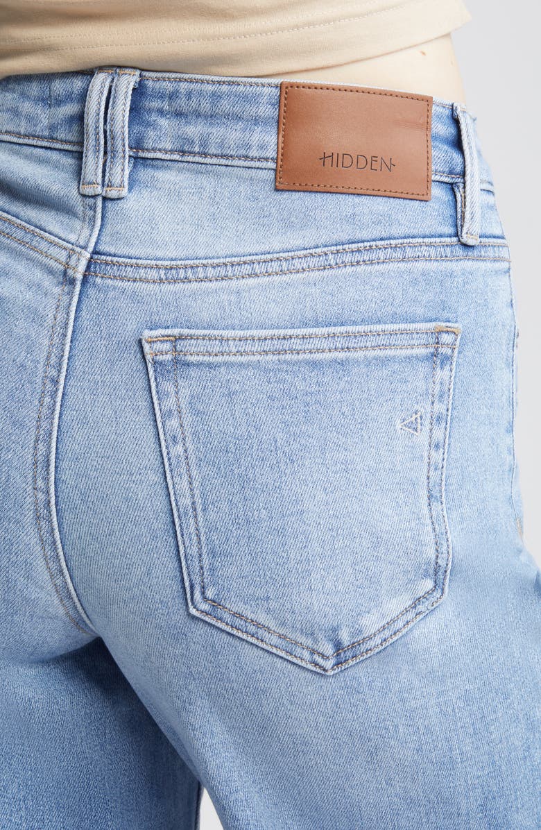 HIDDEN JEANS Clean Stretch Flare Jeans, Alternate, color,