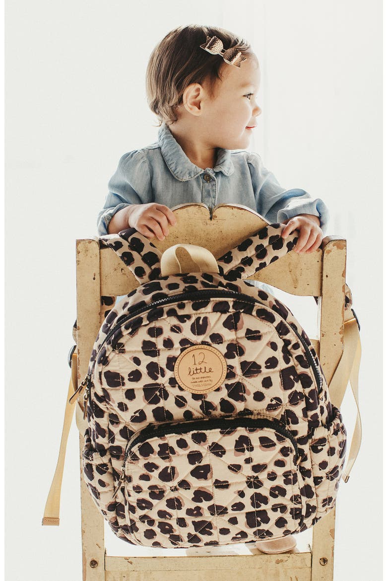 Little Companion Backpack, Alternate, color, LEOPARD PRINT
