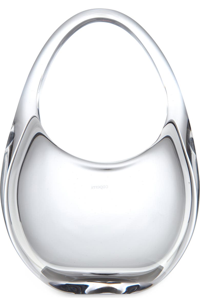 Coperni Mini Swipe Glass Top Handle Bag, Alternate, color,