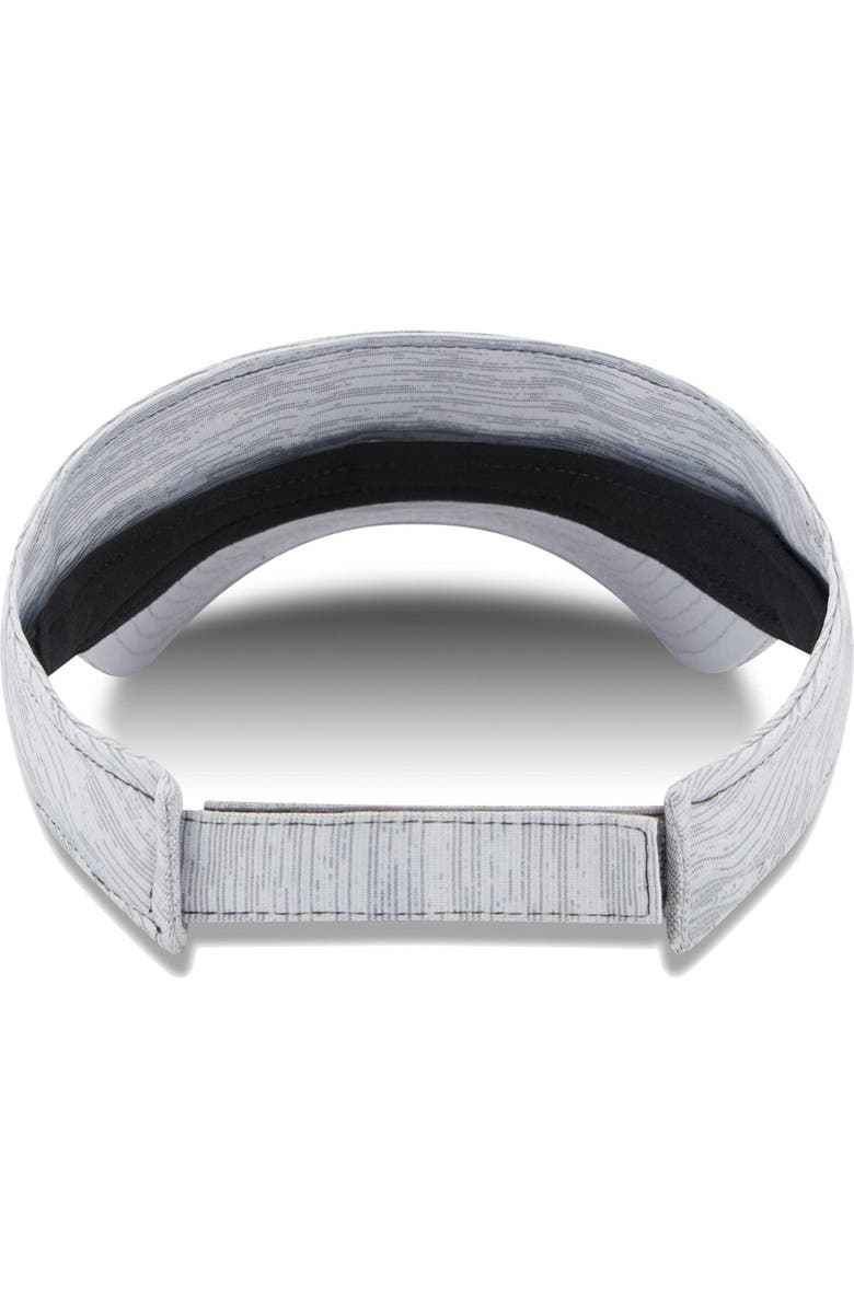 New Era Men's New Era Gray Atlanta United FC Adjustable Visor, Alternate, color, 