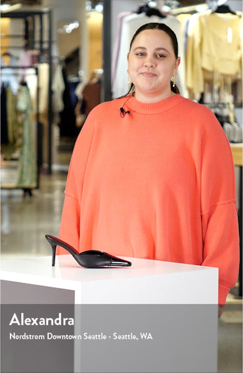 Ameare Pointed Toe Mule, sales video thumbnail